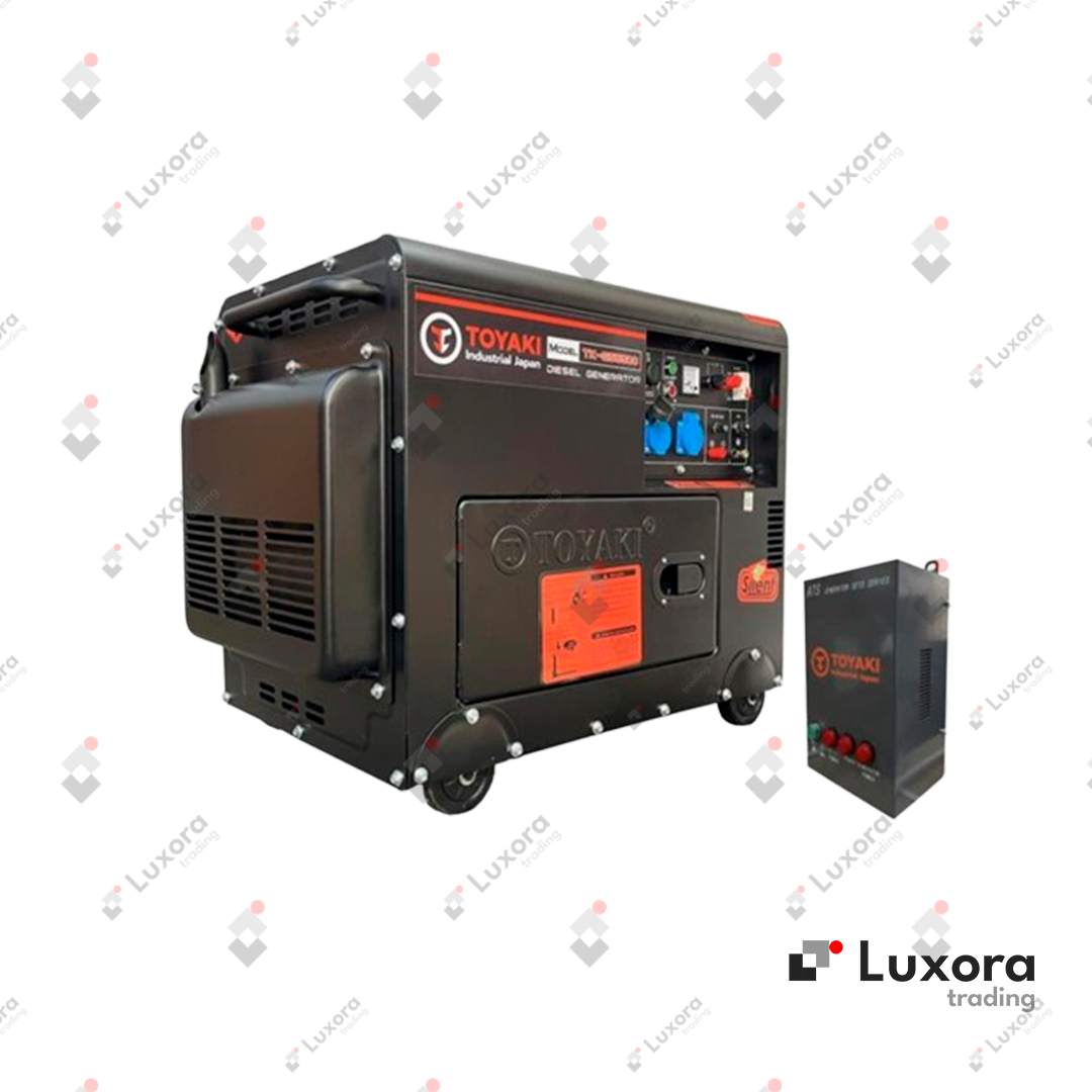 Imagen de Generador Diésel 6,5 kVA  - TOYAKI | Potencia estable para respaldo energético
